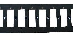 0132 - PANEL FRONTAL Optilan® F|O 12 SC DUPLEX