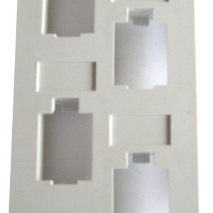 FA-4145 - PLACA 4 RJ45 Optilan® PARA CAJA VACIA FA