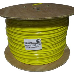 2341 - Cable Optilan® FTP flexible Cat.5e LSZH bobina de 500 amarillo