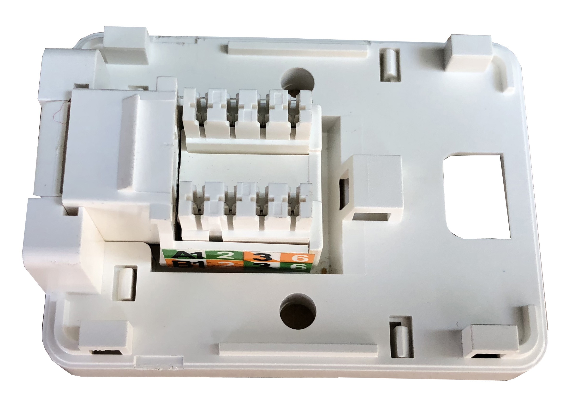 2770 - Roseta Optilan® 1 UTP RJ45 Cat.6 c|persiana - Imagen 2