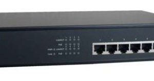 LCS-GSP8108 - Switch 8 ports Poe 10/100/1000 Mbps anclaje 19" incluído 136W