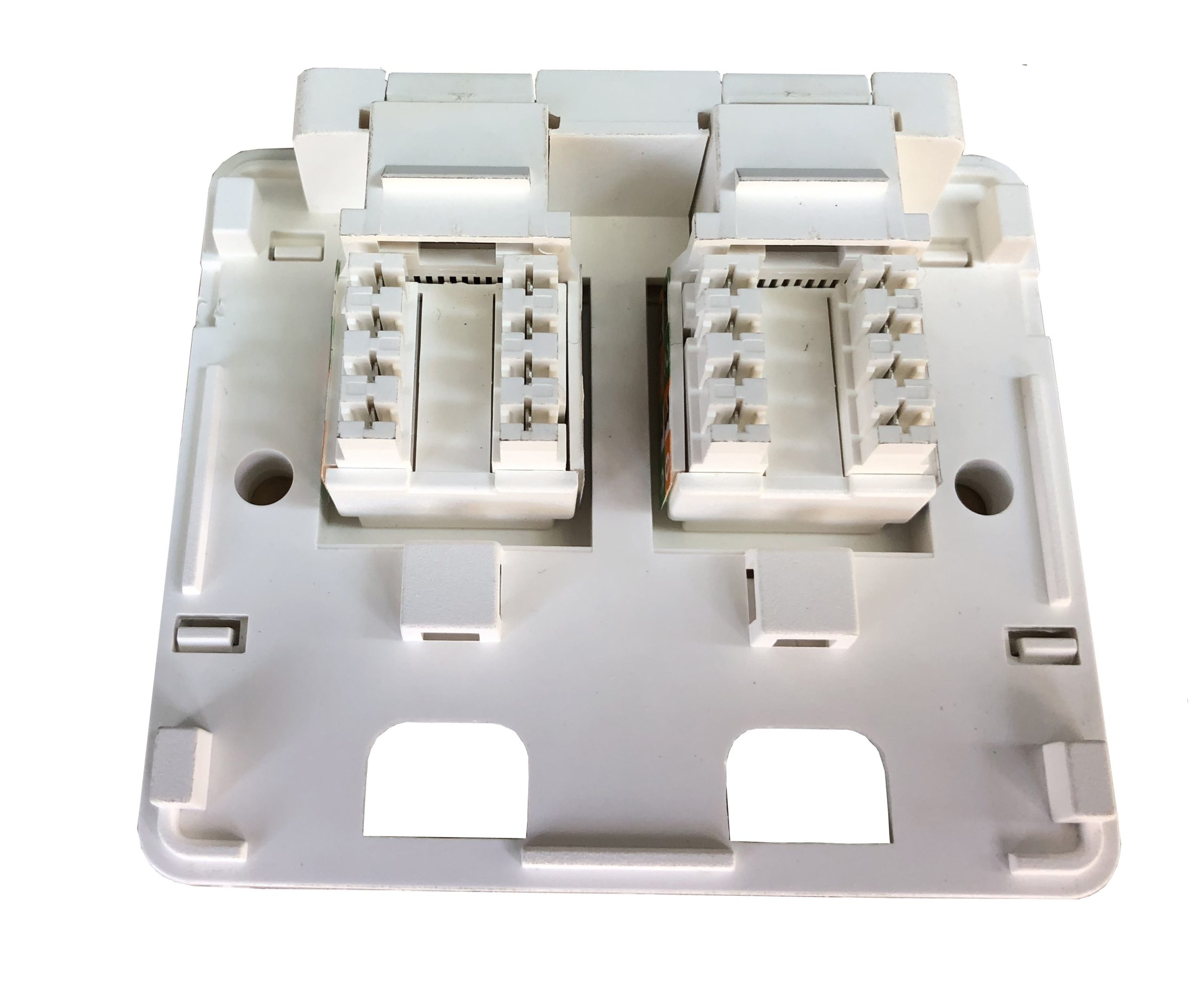 2772 - Roseta Optilan® 2 UTP RJ45 Cat.6 c|persiana - Imagen 2