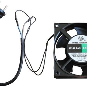 336602 - Ventilador con cable de alimentación para rack mural