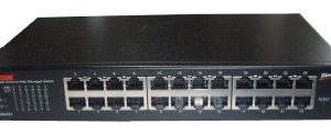 LCS-GS8424 - SWITCH sobremesa 24 PORTS 10/100/1000Mbps + gestión WEB + SNMP + Fanless