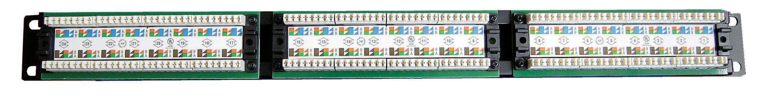 2750 - PANEL OPTILAN® UTP 24 PORTS RJ45 CAT.6 1U - Imagen 4