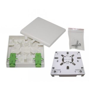 1673 - ROSETA FIBRA OPTICA ICT  2xSC/APC CON ADAPTADORES
