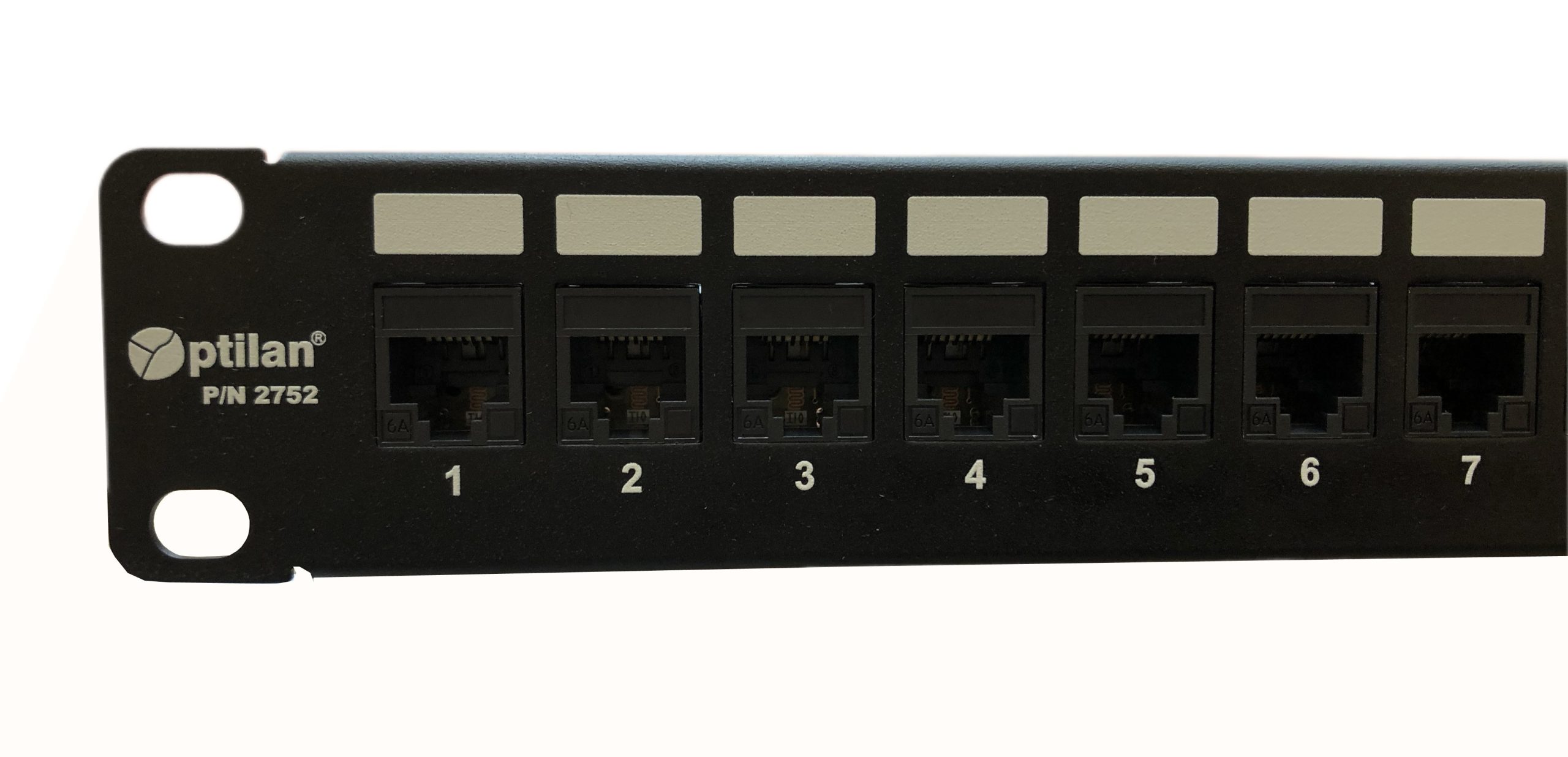2752 - PANEL Optilan® UTP 24 PORTS RJ45 CAT6a 1U - Imagen 4