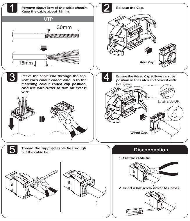 2702 - Conector hembra Optilan® UTP RJ45 Cat.6A - Imagen 5