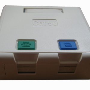2372 - Roseta Optilan® 2 UTP RJ45 Cat.5e c|persiana