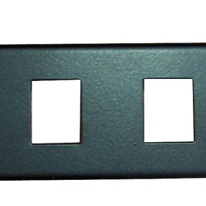 301800 - Panel vacío 8 ports Optilan 1U para rack 12"