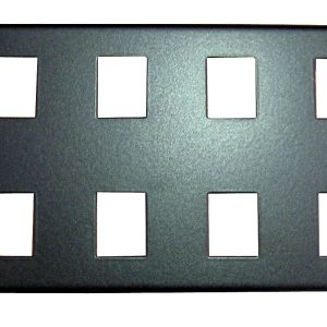 301600 - Panel vacío 16 ports Optilan 2U para rack 12"